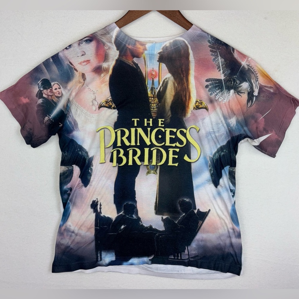 THE PRINCESS BRIDE Vintage Short Sleeve Tee Shirt Graphic Movie Fan Youth XL